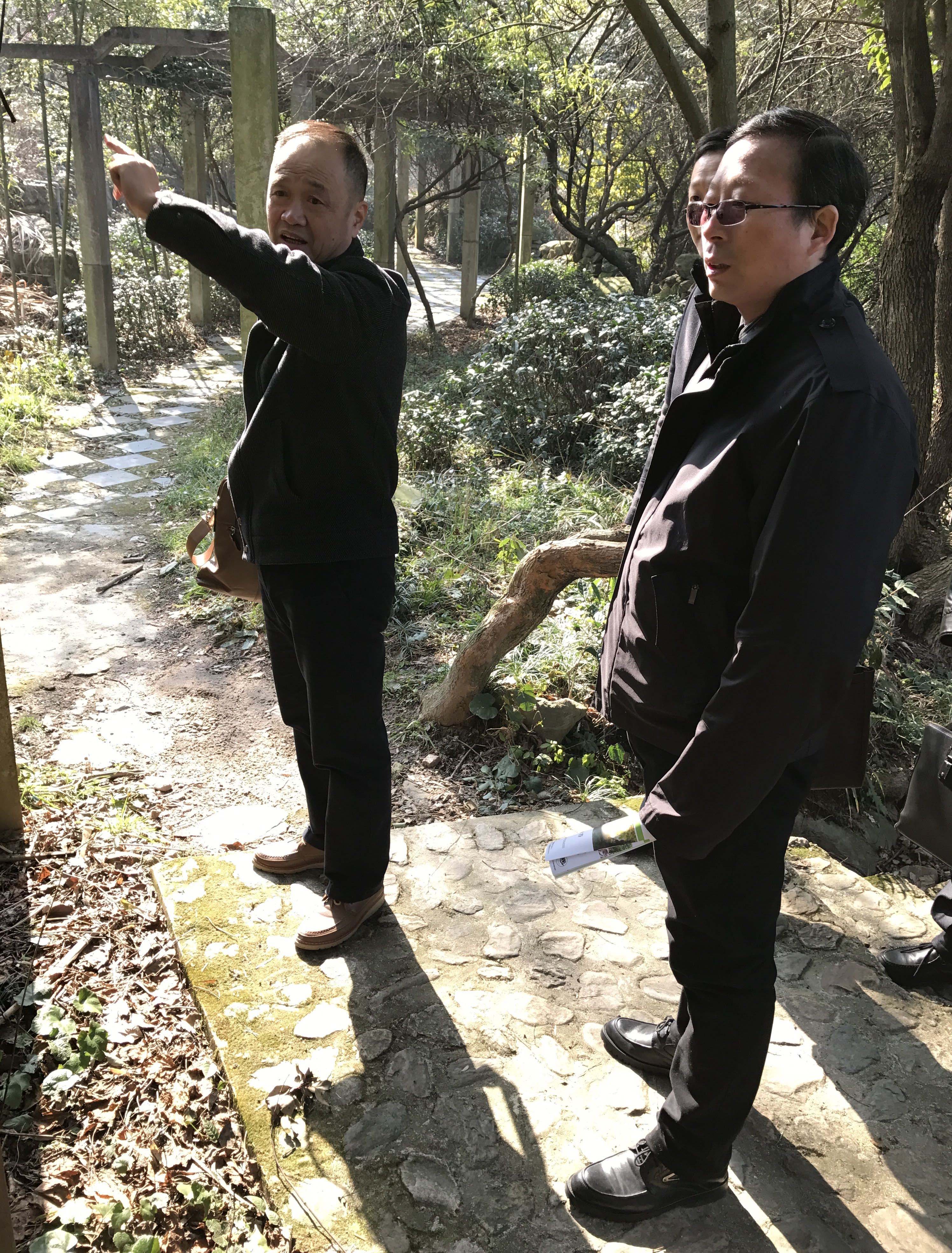 环球360官网集团赴庐山东林大峡谷景区调查