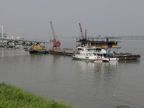 江山湖景水上游览项目市区船埠调查