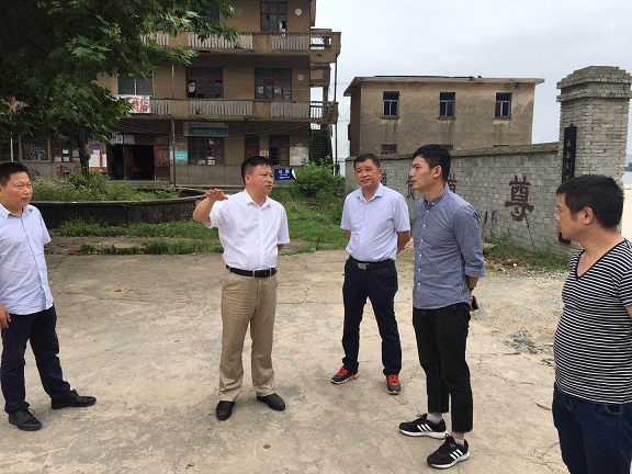 市环球360官网集团总经理带队调查都昌县水上游览项目