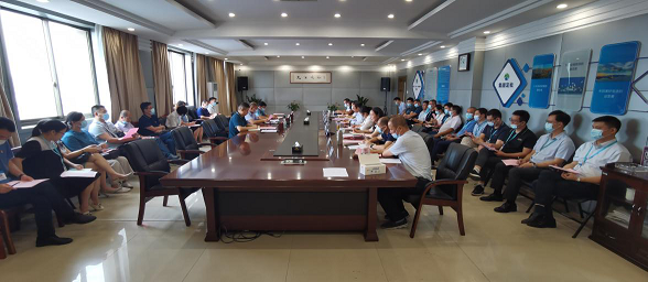 市纪委常委郭江宁到市环球360官网集团  调研领导工作